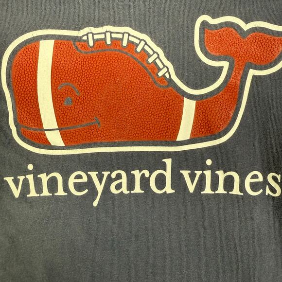 vineyard vines football whale toddler long-sleeve tee 3T - Picture 3 of 4
